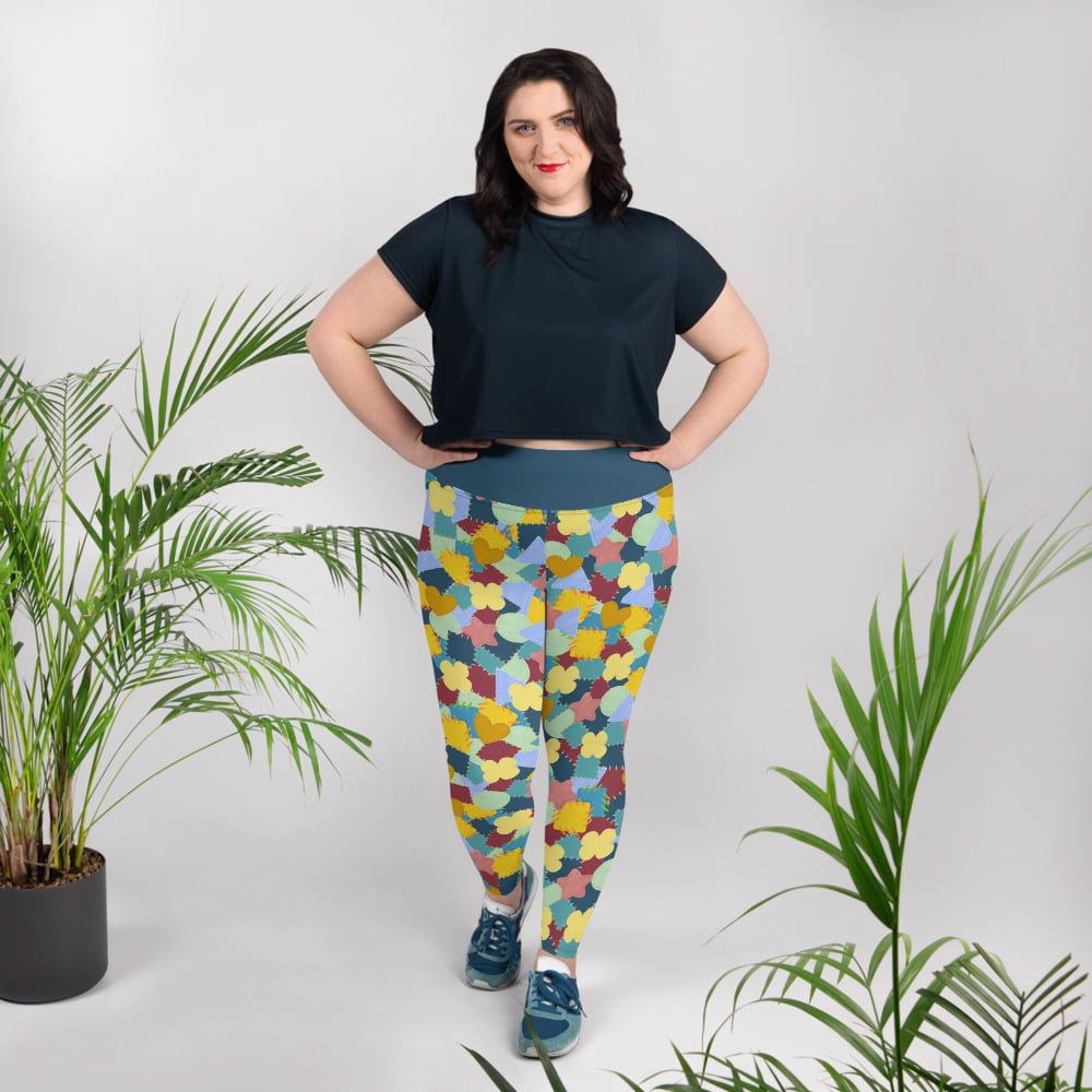 Legingi "Lusija Plus Size" 2XL - 6XL
