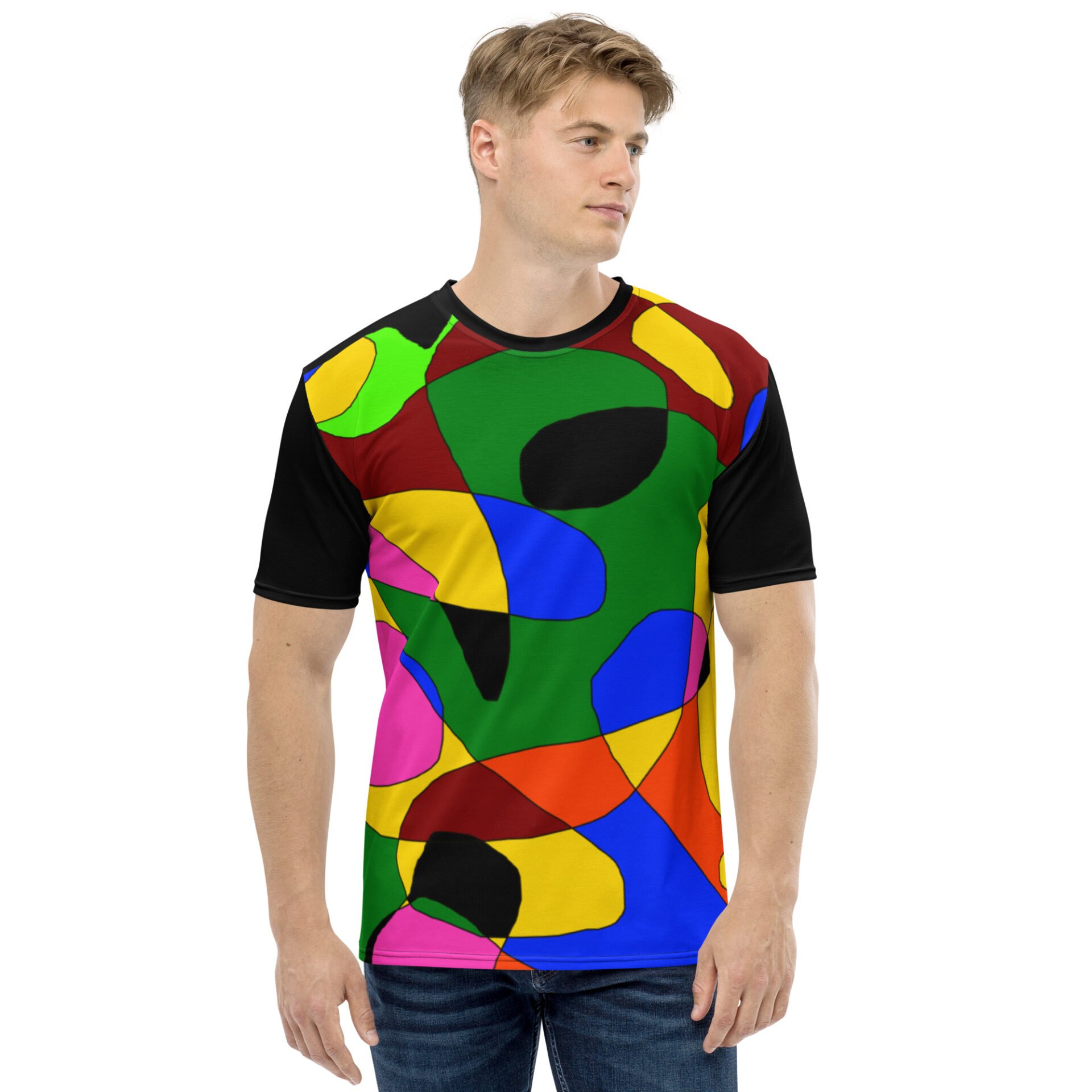 Krāsains vīriešu T-krekls “Samba” XS – 2XL