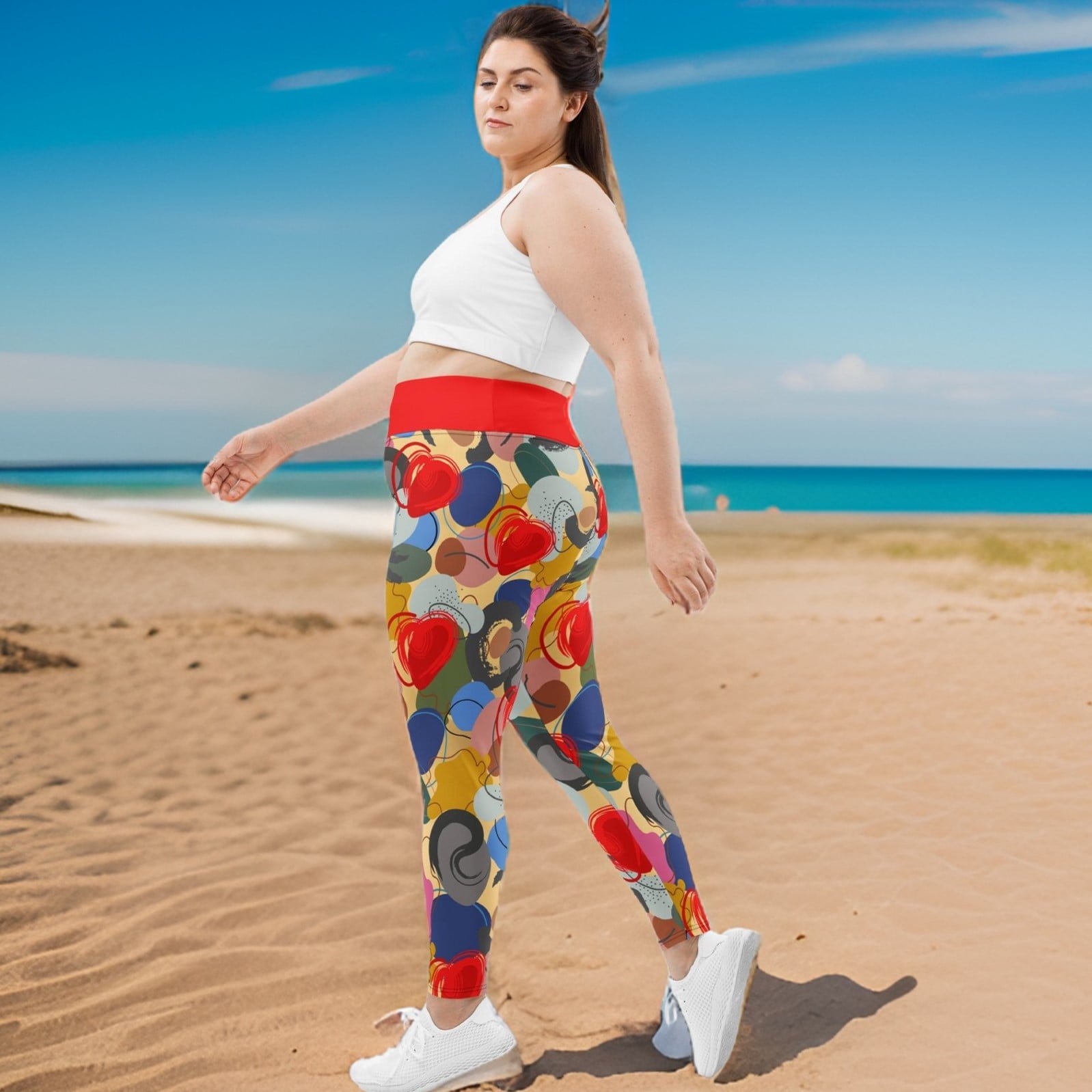 Legingi "Forte Plus Size" 2XL - 6XL