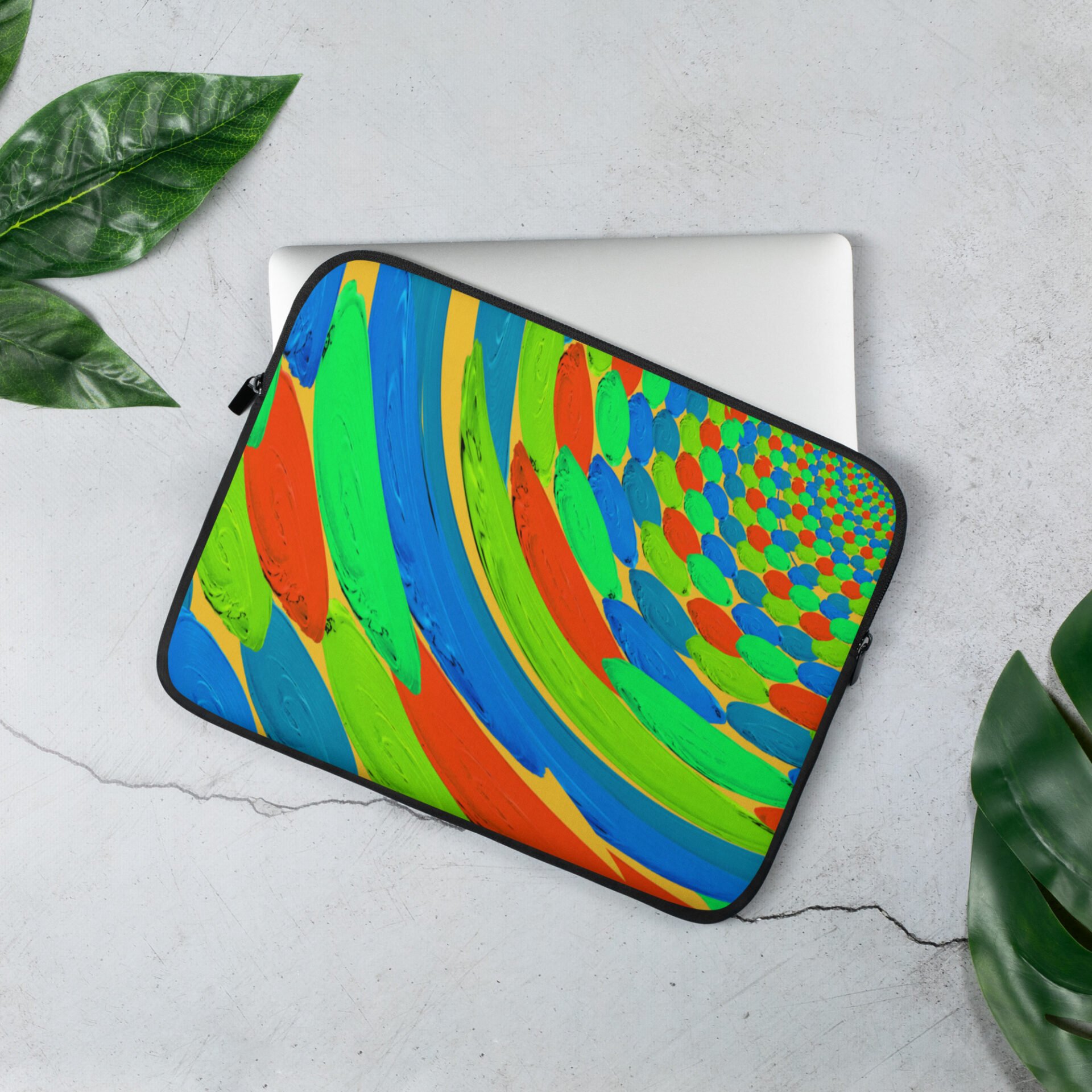 Aizsargājošs laptopa ietvars košās krāsās