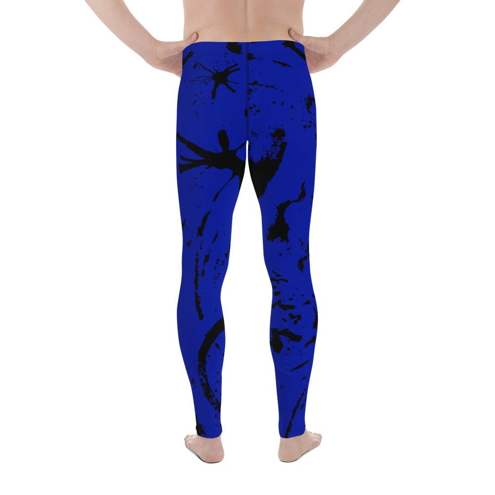 Vīriešu sporta legingi "Logan" zili XS - 3XL