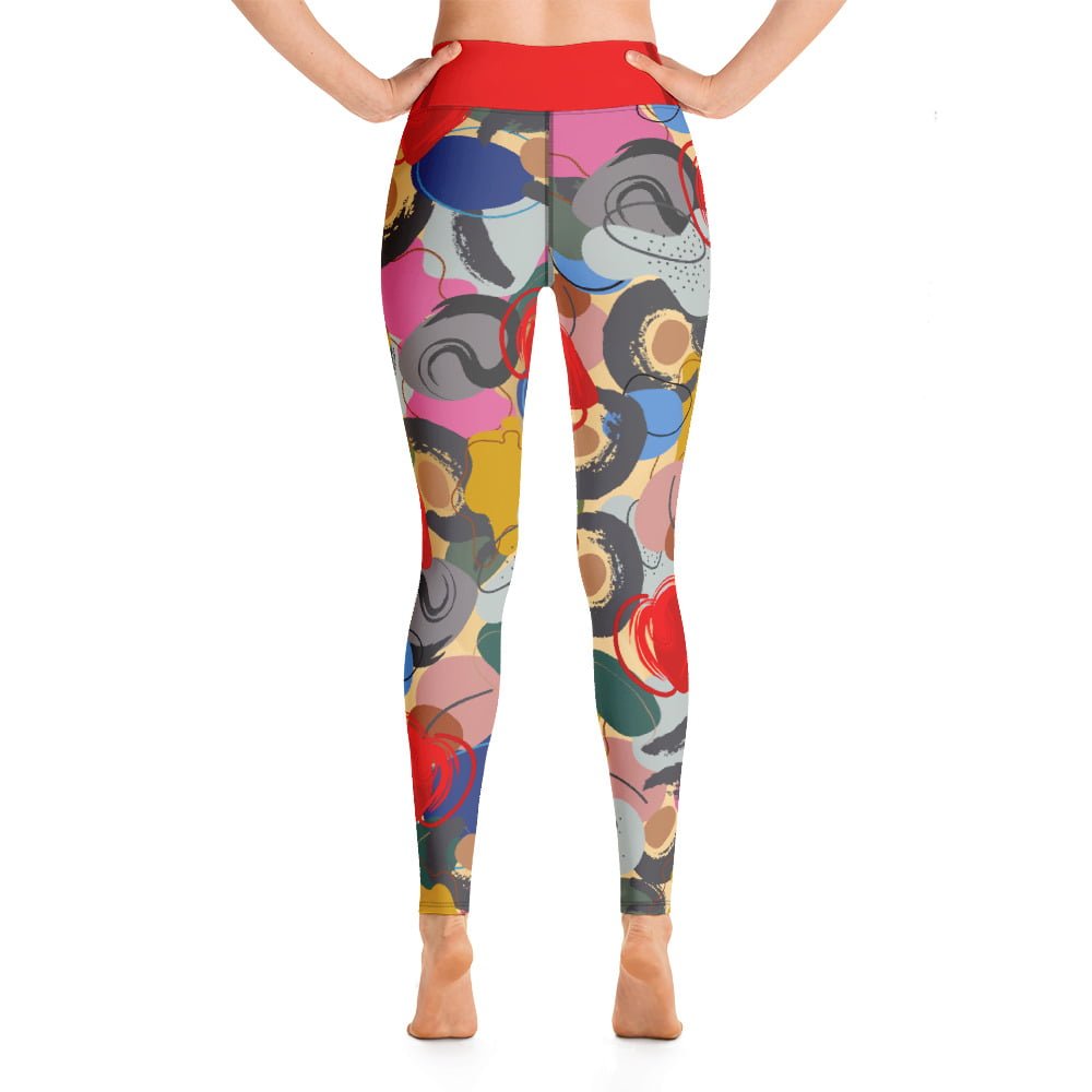 Krāsaini sporta legingi "Forte" XS - XL