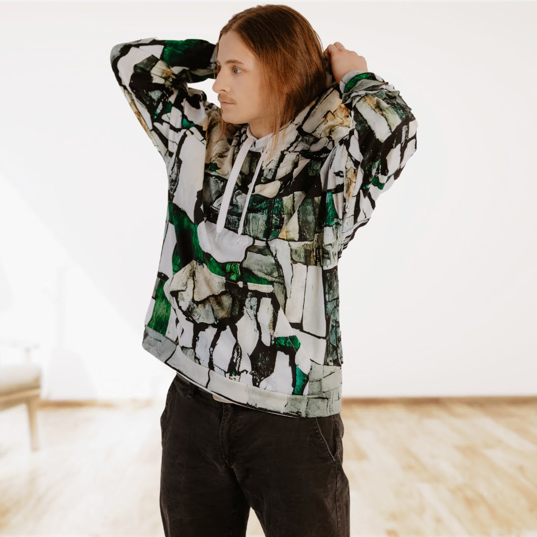 Unisex hūdijs ar apdruku “Allegro” 2XS – 6XL