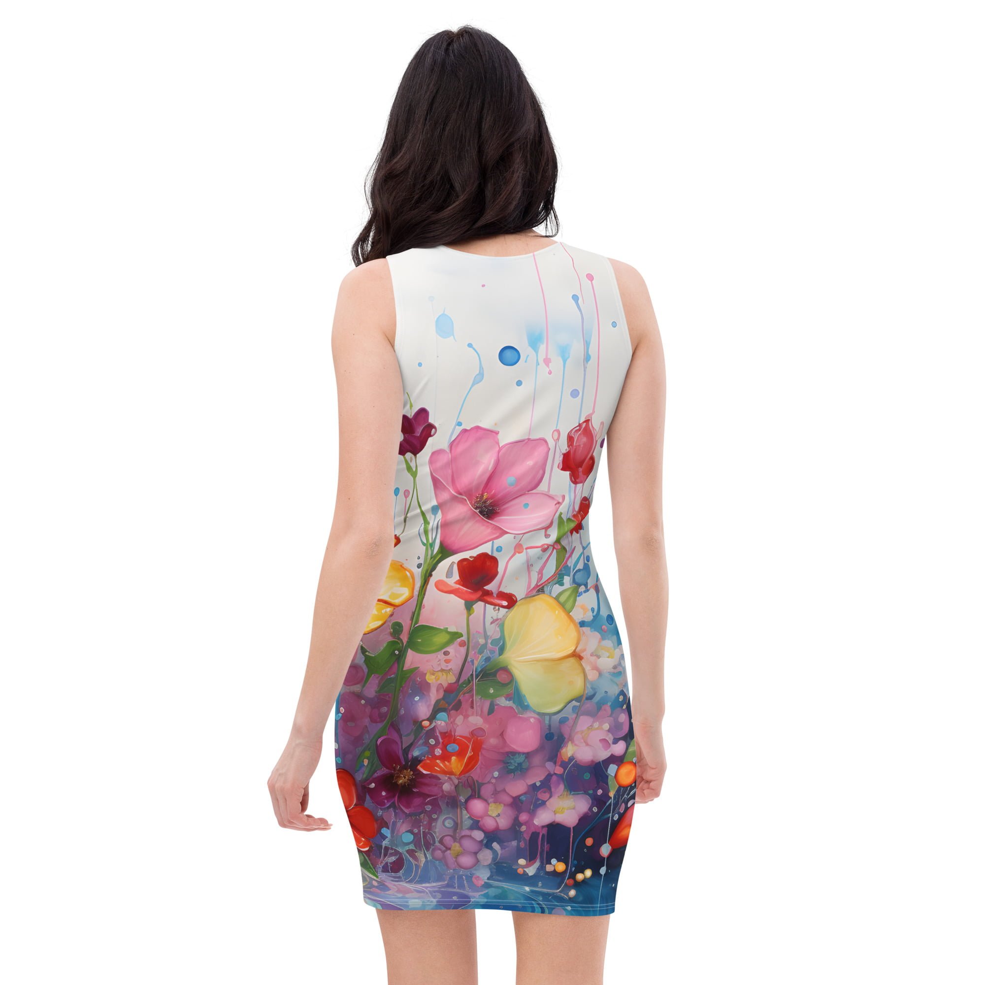 Augumam pieguļoša zīmuļkleita “Lija” XS – XL