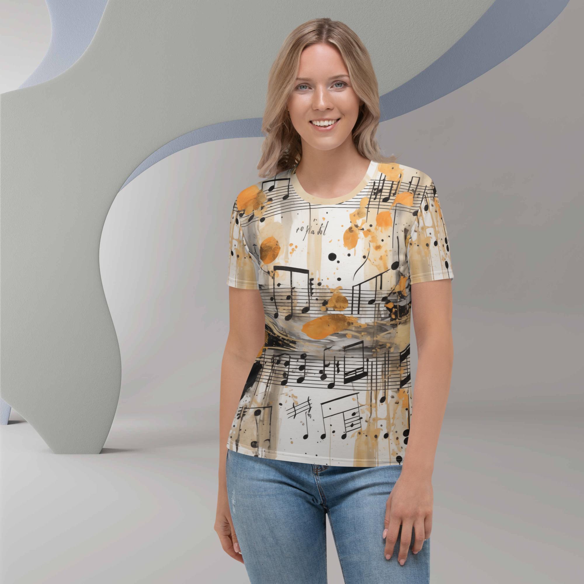 Sieviešu T-krekls ar apdruku “Lucido” XS – 2XL