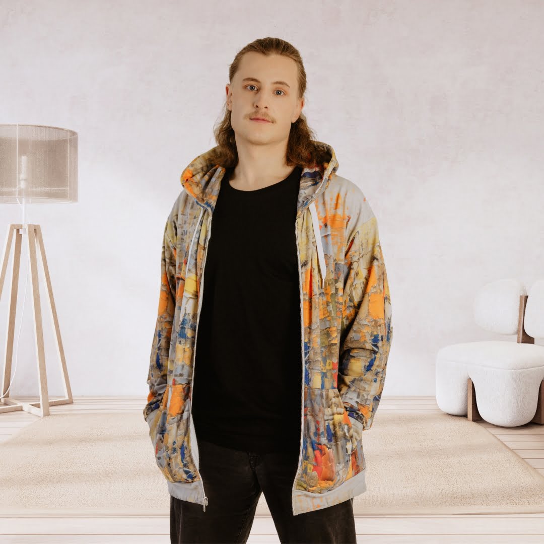 Neparasta dizaina jaka ar kapuci “Remy” ir mūsdienīga izvēle, jo šis produkts apvieno sevī ilgtspējību un stilu. Tā ir izgatavota no atkārtoti pārstrādāta poliestera un apdrukāts sublimācijas tehnikā. Jakas kapuce ir no dubulta auduma, bet pati jaka ir mīksta un patīkama. Jakai “Remy” ir unisex piegriezums ar pazeminātiem pleciem. Jaka ir lieliska izvēle sportiska stila cienītājiem, jo ikdienā tā lieliski sader kopā ar džinsiem vai brīva stila biksēm. Arī tiem, kuru ikdienas garderobē ir klasiska stila apģērbi, šī jaka ir laba izvēle aktīvai atpūtai vai pastaigām brīvajā laikā.