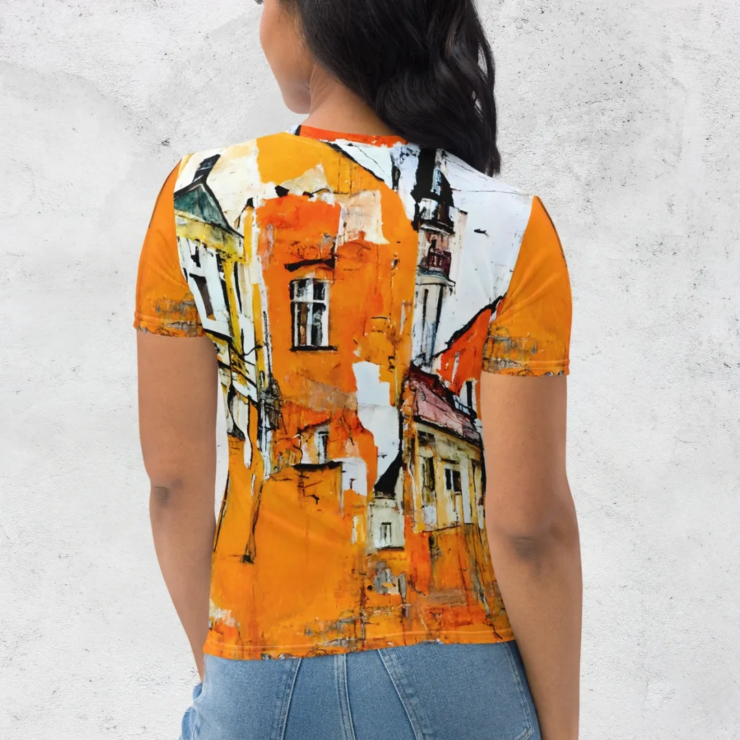 Sieviešu T-krekls ar apdruku “Ambertown” XS – 2XL