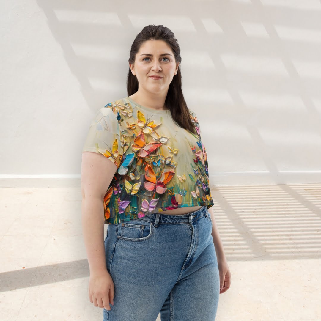 Sieviešu crop tops “Regīna” XS – 3XL