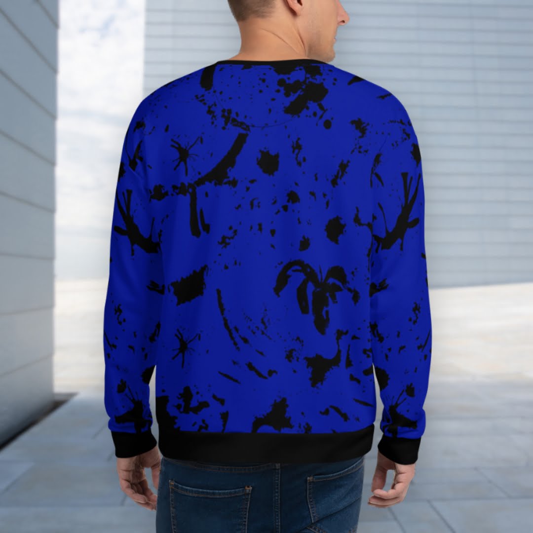 Unisex džemperis ar apdruku “Logan” zils 2XS – 6XL
