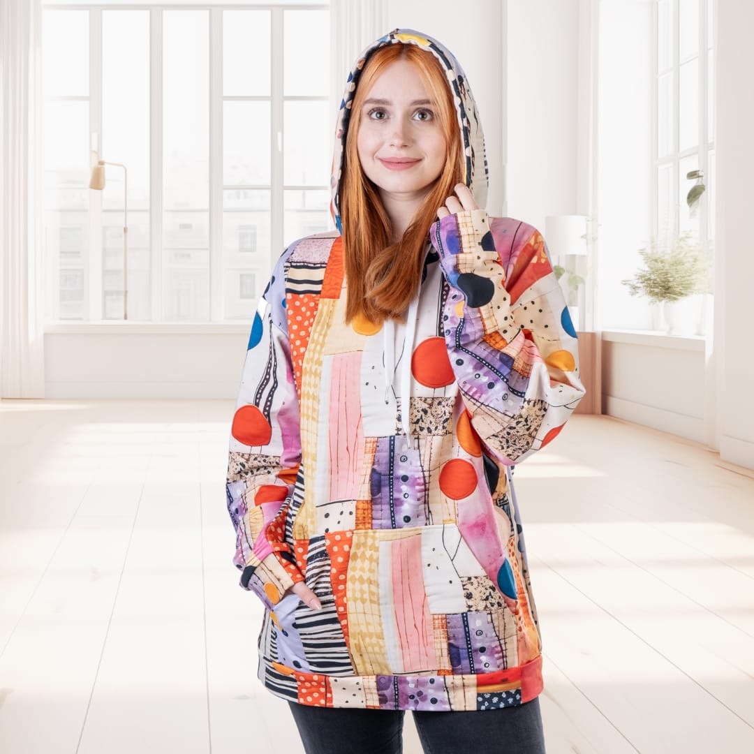 Hūdijs ar apdruku “Ernestīne” 2XS – 6XL