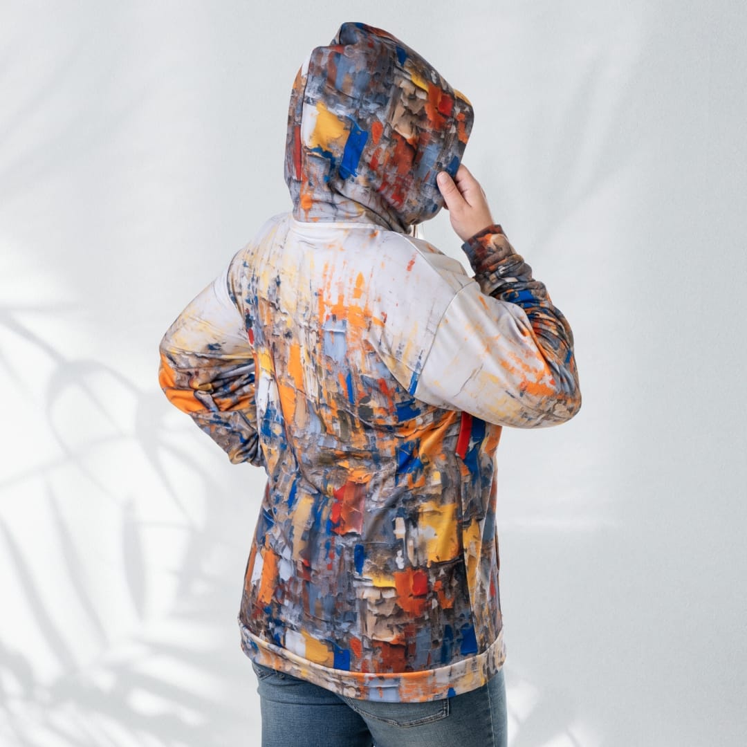 Krāsains unisex hūdijs "Remy" 2XS - 6XL