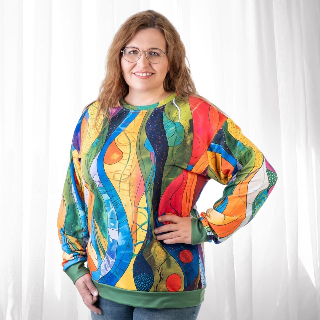 Unisex stila džemperis “Monika” 2XS – 6XL