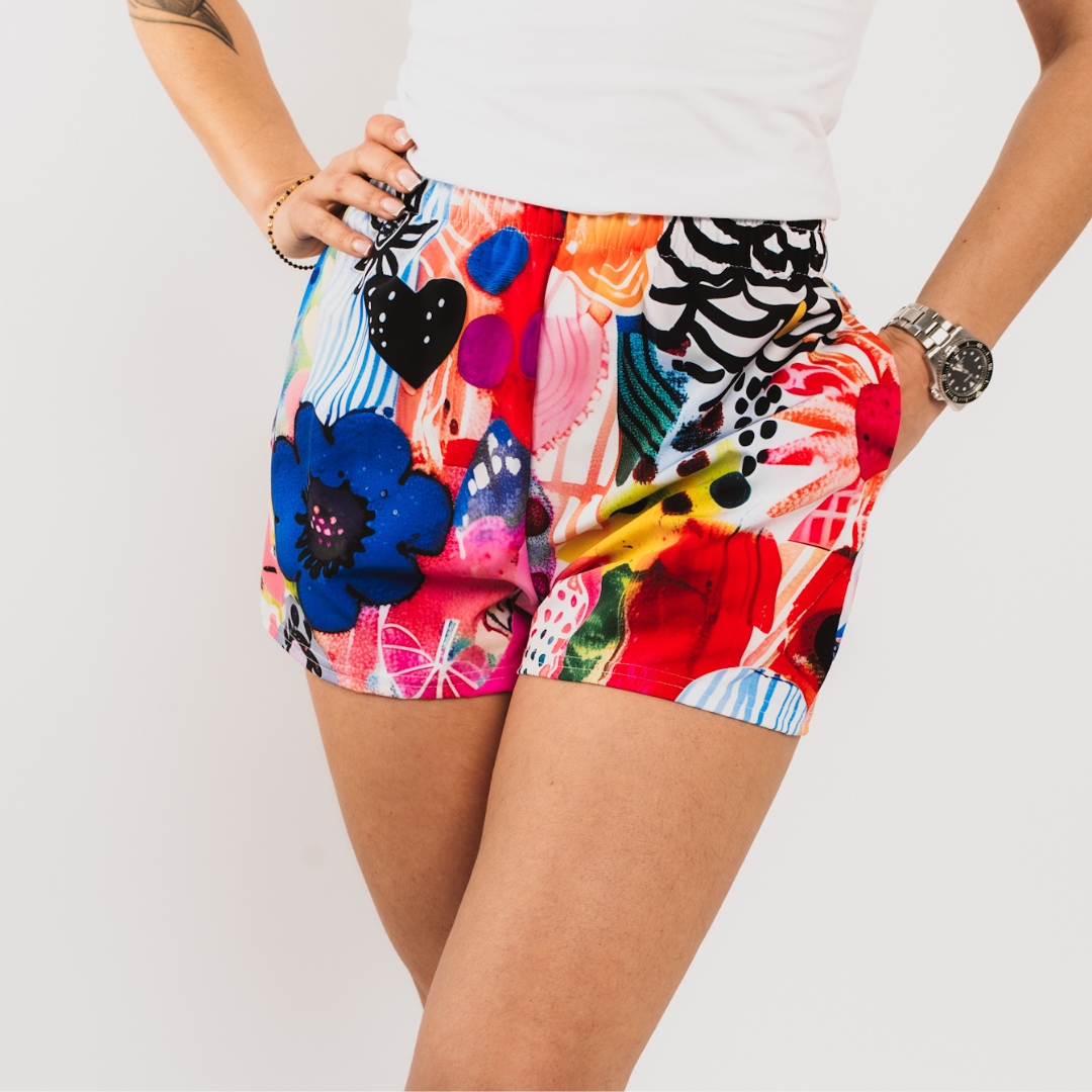 Īsie sieviešu šorti “Dorisa” XS – 3XL