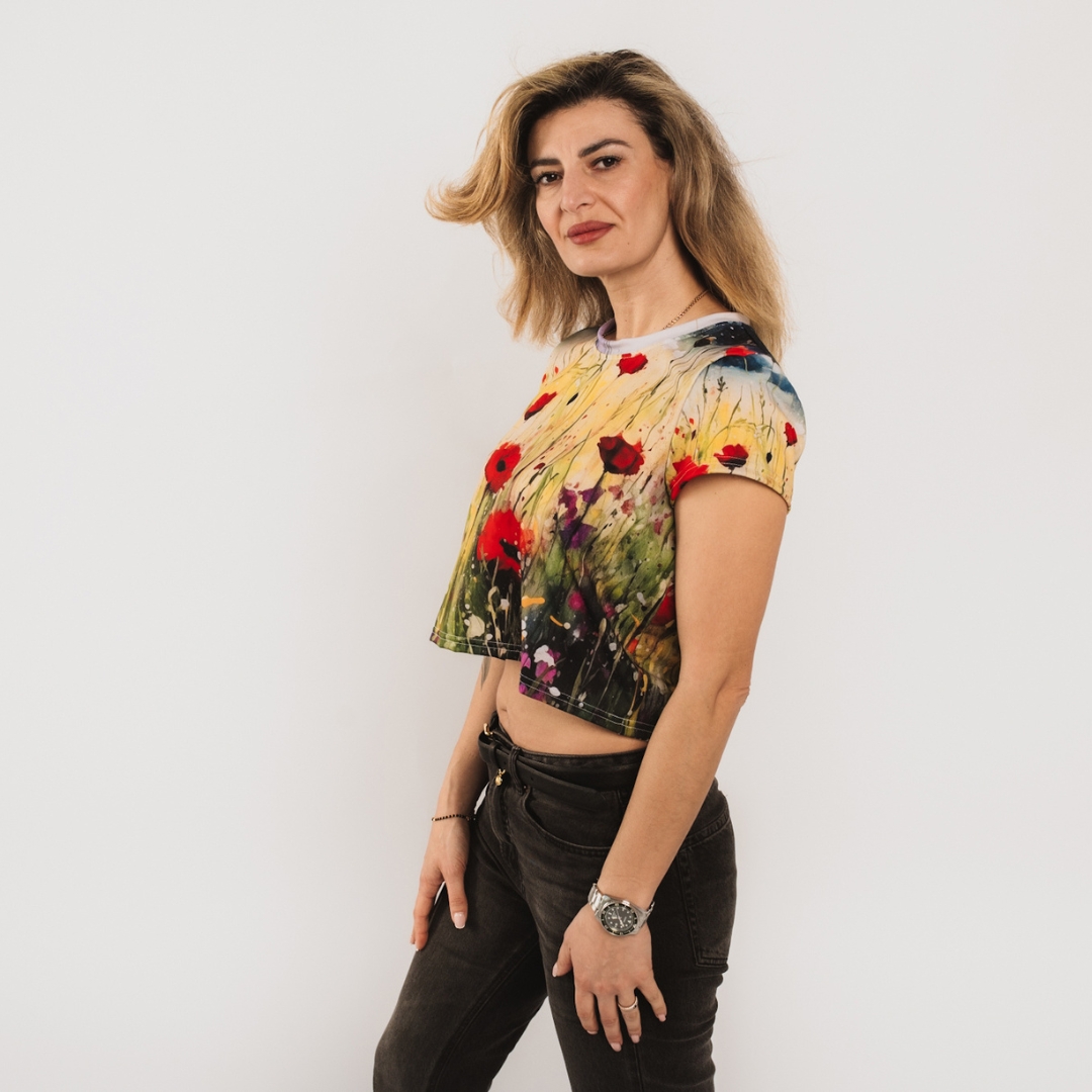 Sieviešu crop tops “Helēna” XS – 3XL