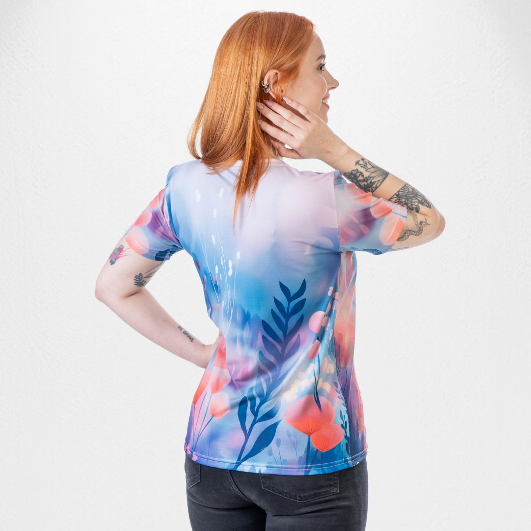 Sieviešu T-krekls ar apdruku “Viola” XS – 2XL
